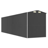 Garden Shed Anthracite 192x772x223 cm Galvanised Steel 3147456