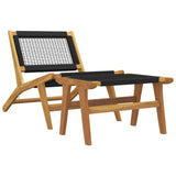 Garden Chair Natural wood Solid Teak Wood Standard Foldable 319155