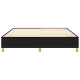 Box Spring Bed Frame Black Super King Fabric 3121213