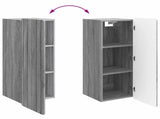 Wall-Mounted Cabinet Grey Sonoma 33 x 34.5 x 94 cm 898251