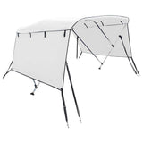 3-bow Bimini Top with Sidewalls 183xx137 cm 94814