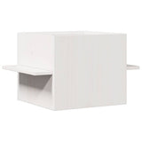 Cat House White 51x35x30 cm Solid Wood Pine 859305
