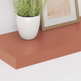 Wall Shelf 4 pcs Red 50 x 23 x 4 cm Engineered Wood 42019925