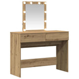 Dressing Table Artisan Oak 100 x 40 x 130 cm Engineered Wood 868841