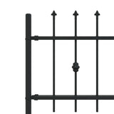 Spike Fence Asten Black 42030080