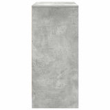 Shoe Cabinet Concrete Grey 57x34x76 cm Engineered Wood 861871