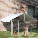 Outdoor Dog Kennel with Roof 200x200x150 cm 171498