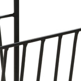 Magazine Rack 40x30x50 cm Solid Mango Wood and Steel 286465