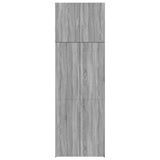 Highboard Grey Sonoma 80x42,5x249 cm Engineered Wood 3281369