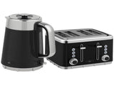 Electric Stainless Steel Kettle and Toaster Set, 3000W 1.7L UK Strix Thermostat Fast Boil Kettle w/ T3398P378839