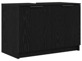 Bathroom Cabinet Black Oak 64.5 x 33.5 x 59 cm Engineered Wood 880745