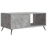 Coffee Table Concrete Grey 90 x 50 x 40 cm Engineered Wood 895648