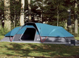 Family Tent Dome 9-Person Blue Waterproof 94564