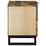 Bedside Cabinet Brown 40 x 33 x 46 cm Solid Acacia wood 4017934