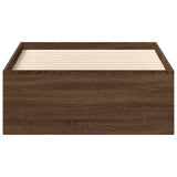 Bed Frame without Mattress Brown Oak 90x190 cm Single 3203844