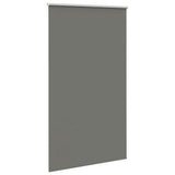Roller Blind Blackout Grey 135x230 cm Fabric Width 131.6 cm Polyester 4011213