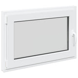 Basement Window RISOR 90x60 cm Tilt&Turn DIN Left White 4108317