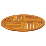 Table Top 70x2 cm Round Solid Wood Acacia 4004249