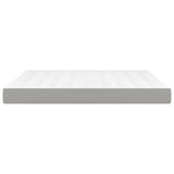Pocket Spring Bed Mattress Medium Light Grey 152x203x20 cm Queen 347878