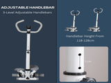 Adjustable Twist Stepper Aerobic Ab Exercise Fitness Workout Machine w/ LCD Screen, Height Adjust T3398P376851