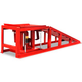 Car Repair Ramps 2 pcs Red Steel 210352