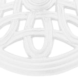 Umbrella Base White 40x40x32 cm Cast Iron 317766