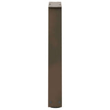 Coffee Table Legs V-Shape 2 pcs Natural Steel 38x cm Steel 4012547