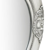 Wall Mirror Baroque Style 50 cm Silver 320346