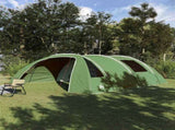Tunnel Tent 6-Person Green and White 700 x 590 x 215 cm 42004047