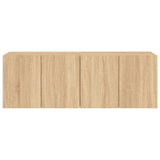 TV Cabinets Wall-mounted 2 pcs Sonoma Oak 60x30x41 cm 836943