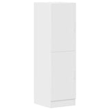 2 Piece Kitchen Cabinet Set White Engineered Wood 3324142