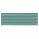 Roof Panel 12 pcs Green 129 x 45 cm Galvanised steel 42047045