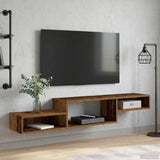 Wall-mounted TV Cabinet Wall-Mounted Old Wood 150 x 28 x 26 cm 8005995