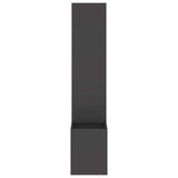 Garden Privacy Screen Black 32 x 32 x 150 cm Cold-rolled steel 876371