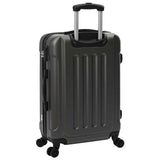 Suitcase with Lock 3 pcs Dark Grey 50 x 31 x 78 cm ABS Plastic 42006233