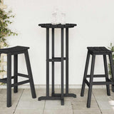 Bar Table Black 55 x 55 x 107 cm Polyethylene 42006608