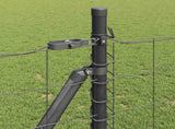 Welded Wire Fence with Concrete Base 25 x 1 m 3350954