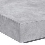 Coffee Table Concrete Grey 100x100x31 cm Engineered Wood 836598