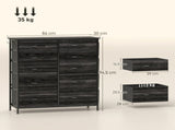 Wood Storage Chest of Drawers 75081932