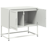 TV Cabinet White 68.5x39x60.5 cm Steel 846475