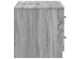 Bathroom Sink Cabinet UTRECHT Grey Sonoma 82 x 41x 56 cm 897681