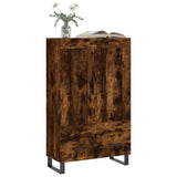 Highboard Smoked Oak 69.5x31x115 cm Engineered Wood 830353