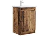 Bathroom Vanity with Sink Old Wood 42 x 40 x 84.5 cm 890092