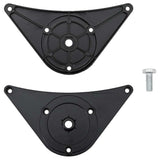 4 Height Adjustable Table Legs Black 870 mm 242149