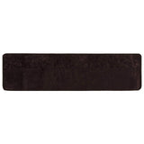 Rug Runner MARSA Anthracite 80 x 350 cm Polyester and PVC 42023171