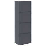 Storage Cabinet Anthracite 60 x 40 x180 cm Steel 3406198