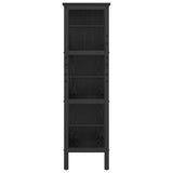 Bookshelf Black Oak 82 x 32 x 112 cm Engineered Wood 883988