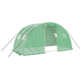 Greenhouse with Steel Frame Green 8 m 4x2x2 m 364081
