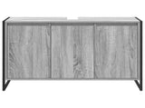 Bathroom Cabinet Grey Sonoma 90 x 30 x 60 cm Engineered Wood 886483