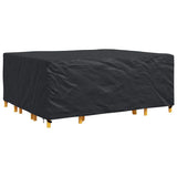 Furniture Cover Plain Black 250 x 210 x 90 cm 600D 4105824